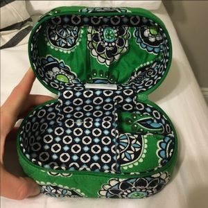Rare/Retired VERA Bradley Jewelry Case Cupcake Grn